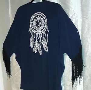 Wet Seal Women's Navy Blue Cover Up Size: One Size